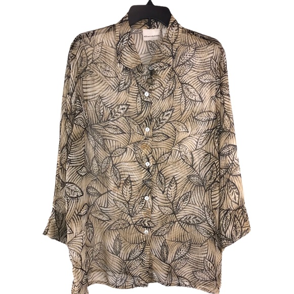 Alfred Dunner Vintage Leaf Print - Picture 9 of 9